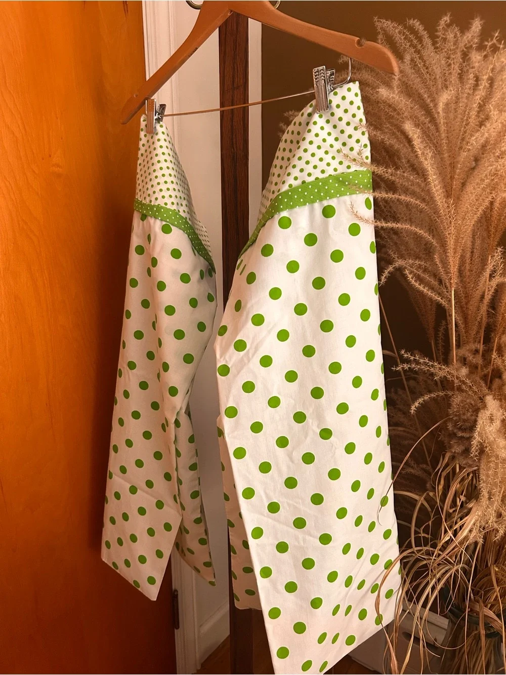 Pair of Vintage Pillowcases - Standard